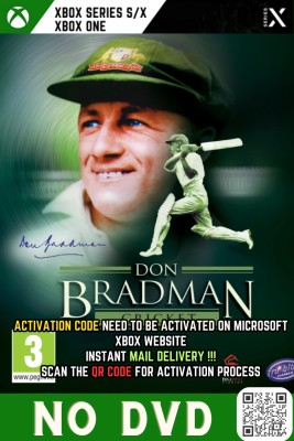 Don Bradman Cricket 14-Instant Mail Delivery (ONLY ACTIVATION CODE, NO CD)(Code in the Box - for Xbox One)