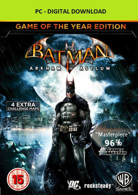 Batman: Arkham Asylum GOTY Game Of The Year Edition(Code in the Box - for PC)