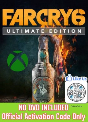 Far Cry 6 (NO DVD INCLUDED) Ultimate Edition with Game and Expansion Pack(Code in the Box - for Xbox One)