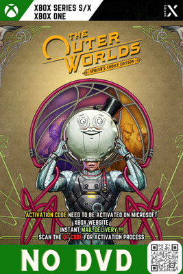 The Outer Worlds Spacers Choice_Instant Mail Delivery (SCAN THE QR) Ultimate Edition(Code in the Box - for Xbox One)