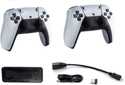 Clubics 4K HDMI Gaming Stick Console Epic Edition with Dual Wireless Controller Legendary Edition(Code in the Box - for PC)