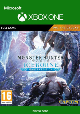 Monster Hunter World Iceborne Master Edition Deluxe Edition(Code in the Box - for Xbox One)