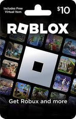 Roblox Gift Card – 10$ Robux Online in India(Code in the Box - for PC)