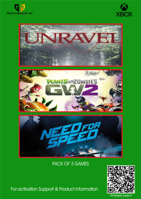Top Xbox Game EA Bundle ( Pack of 3 Games) Special Edition(Code in the Box - for Xbox One)