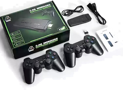 4K Ultra 2.4G Game Stick HD 4k Super Console 10000+ Retro Games 64 GB 25th Anniversary Edition(Code in the Box - for Switch)