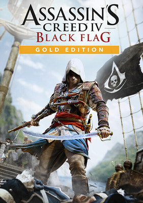 Assassins Creed IV Black Flag with Season pass(Code in the Box - for Xbox One)