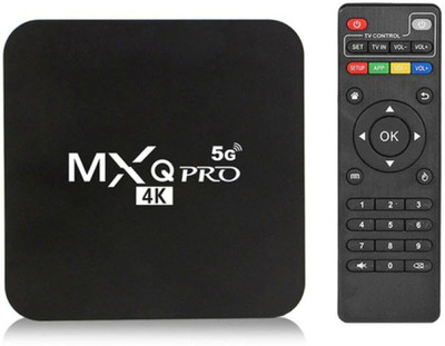 MXQ PRO Android HD TV Box 2GB Ram/16GB Rom BY DARK Limited Edition with Expansion Pack Only(Code in the Box - for Wii U)