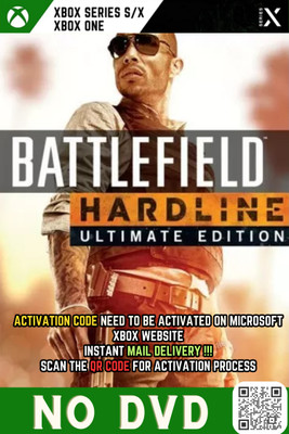 Battlefield Hardline-Instant Mail Delivery (ONLY ACTIVATION CODE, NO CD) Ultimate Edition(Code in the Box - for Xbox One)