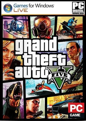 Grand Theft Auto V (No CD/DVD)(Code in the Box - for PC)