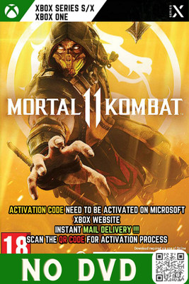 Mortal Kombat 11-Instant Mail Delivery (ONLY ACTIVATION CODE, NO CD)(Code in the Box - for Xbox One)