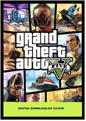 GTA V PC Digital Download No-CD-No-DVD) Legacy Edition(Code in the Box - for PC)