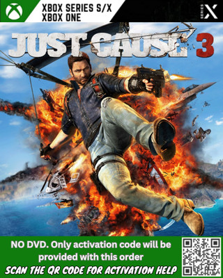 Just Cause 3 XXL_Instant Mail Delivery (SCAN THE QR) Ultimate Edition(Code in the Box - for Xbox One)