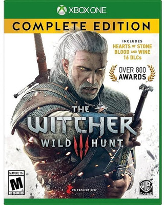 The Witcher 3: Wild Hunt - Complete Edition for Xbox One Premium Edition with Expansion Pack Only(Code in the Box - for PC)
