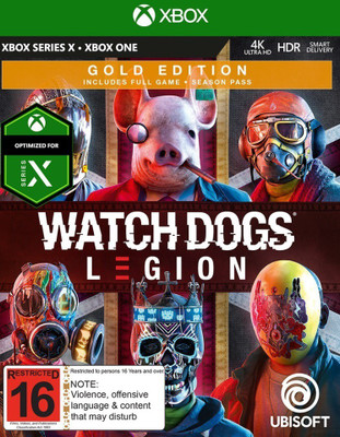 Watch Dogs Legion Gold Edition(Code in the Box - for Xbox One)