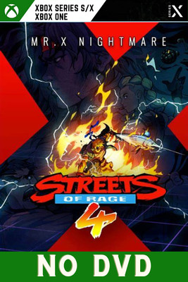 Streets of Rage + Mr X Nightmare Bundle Edition(Code in the Box - for Xbox One)