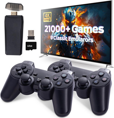 Wireless Retro Game Console Plug & Play Video TV Game 4K Ultra HD Game Legendary Edition(Code in the Box - for PS4, PS3 & PS Vita)