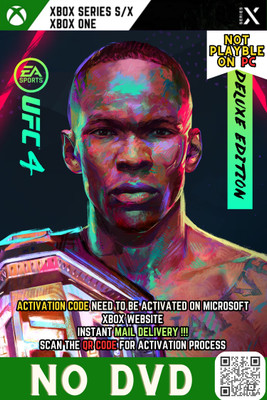 UFC 4_Instant Mail Delivery (SCAN THE QR) Ultimate Edition(Code in the Box - for Xbox One)