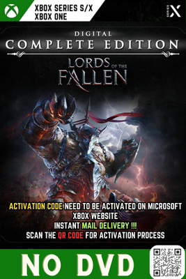 Lords of the Fallen 2014-Instant Mail Delivery (ONLY ACTIVATION CODE, NO CD) Complete Edition(Code in the Box - for Xbox One)