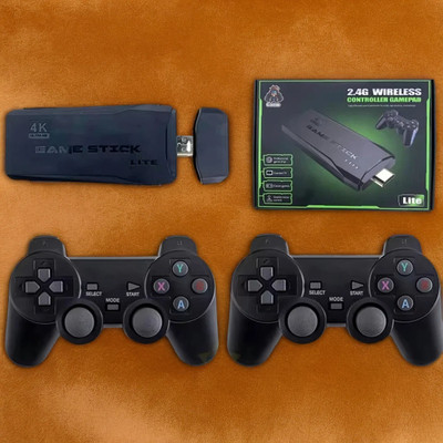 M8 64GB Game Stick with 4K HDMI & 2.4G Wireless Controller Exclusive Edition(Code in the Box - for PC)