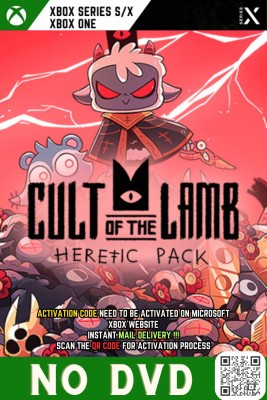 Cult of the Lamb Heretic_Instant Mail Delivery (SCAN THE QR) Ultimate Edition(Code in the Box - for Xbox One)