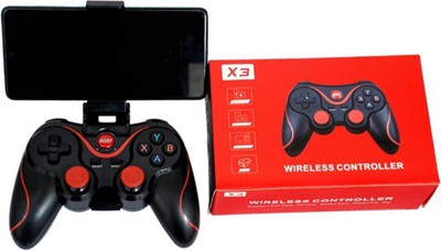 X3 Mobile wireless Bluetooth Game controller with bracket support iOS/Android Black Edition with Expansion Pack Only(Code in the Box - for DS)
