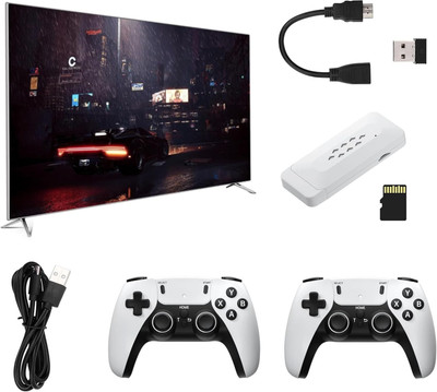 M22 Retro GameStick, UHD 4K, Wireless Controller, Built-in 30k+ Retro Games M9 Black Edition(Code in the Box - for PC)