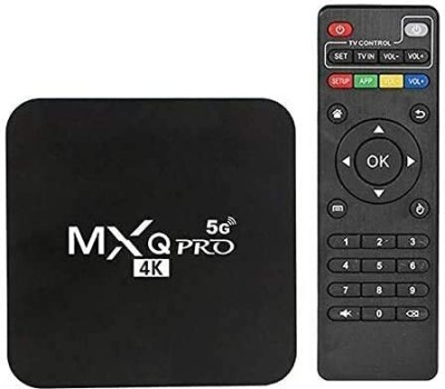 MXQ PRO Android 11 TV Box 2GB RAM/16GB ROM WiFi UHD 4K Smart Media Streaming Device 8 inch Blu-ray Player(Black)