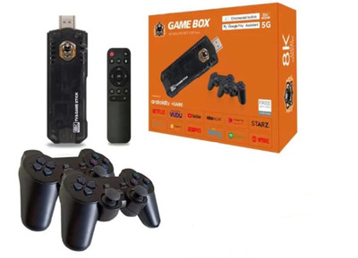 Endless Gaming Adventure: Game Box 8k Ultra HD Set-Top Box with 20000+ Games Limited Edition(Code in the Box - for PC)