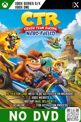 Crash Team Racing Nitro-Fueled NO2_Instant Mail Delivery (SCAN THE QR)(Code in the Box - for Xbox One)