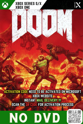 Doom 2016-Instant Mail Delivery (ONLY ACTIVATION CODE, NO CD)(Code in the Box - for Xbox One)