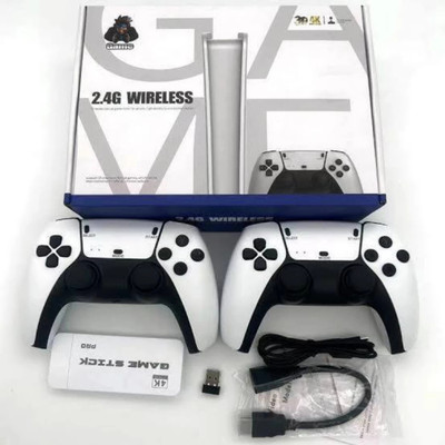 M15 Game Box 2.4Ghz Retro Game Stick, 4K HDMI Output & Wireless Controller AN6 Limited Edition(Code in the Box - for PC)