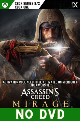Assassins Creed Mirage(Code in the Box - for Xbox One)