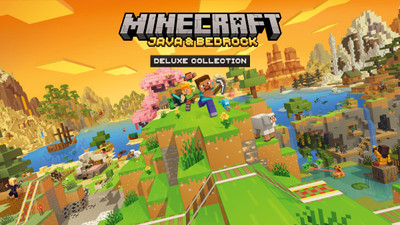 Minecraft java and bedrock Account deluxe limited deal Deluxe Edition(Code in the Box - for PC)