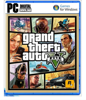 GTA V 2025 PC Digital 107 GB FULL STORY Download (No-CD-No-DVD) Premium Edition(Code in the Box - for PC)