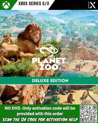 Planet Zoo (Series S|X)_Instant Mail Delivery (SCAN THE QR) Deluxe Edition(Code in the Box - for Xbox One)