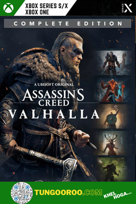 Assassins Creed Valhalla Complete Edition(Code in the Box - for Xbox One)