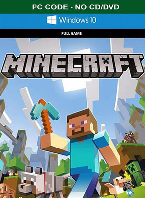 Minecraft: Windows 10 Edition PC Code (No CD/DVD)(Code in the Box - for PC)