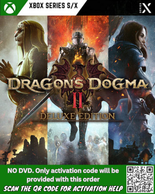 Dragons Dogma 2 (Series S|X)_Instant Mail Delivery (SCAN THE QR) Deluxe Edition(Code in the Box - for Xbox One)