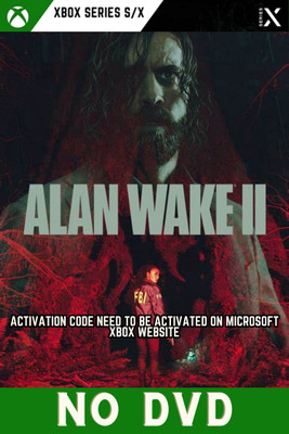 Alan Wake 2 std-Instant Mail Delivery (ONLY ACTIVATION CODE, NO CD)(Code in the Box - for Xbox One)