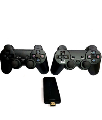 Clubics 4K Ultra HD Gaming Controller with Game Stick (Black) Limited Edition(Code in the Box - for PC)