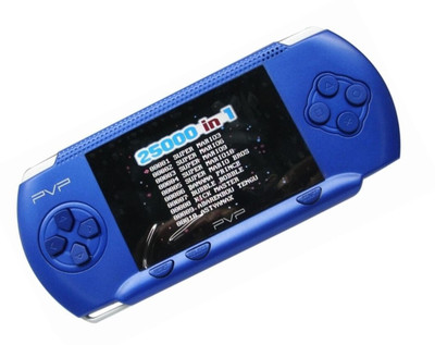 AOKO New PVP GAMING CONSOLE 1 GB with SUPER MARIO AND CONTRA (Blue Color) Limited Edition(Code in the Box - for PC)