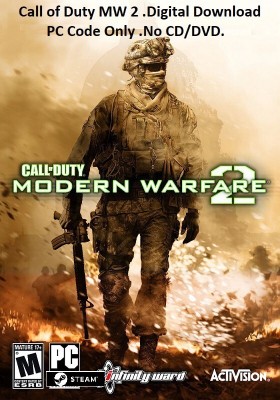 Call of Duty: Modern Warfare 2 Download code only(No CD/DVD)(Code in the Box - for PC)