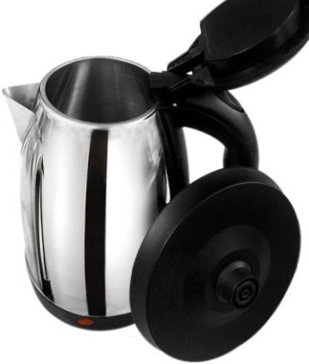 NIMYANK Electric Kettle 2 Litre 1500W for Boiling Water, Soup Beverage Maker(2 L, Silver , Black)