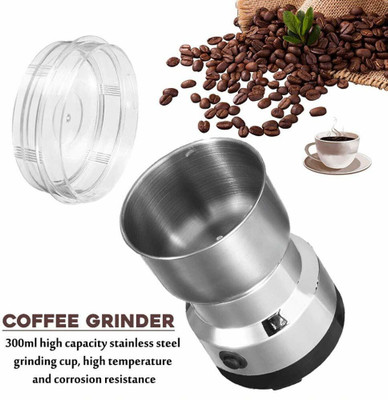 Kankodo COFFEE GRINDER SZJ-1306 2 Cups Coffee Maker(Silver)