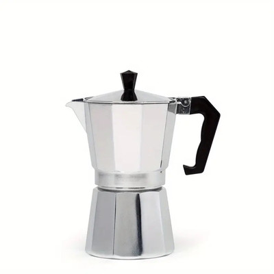 HOMETIC HUK9006-6-S 6 Cups Coffee Maker(Silver)