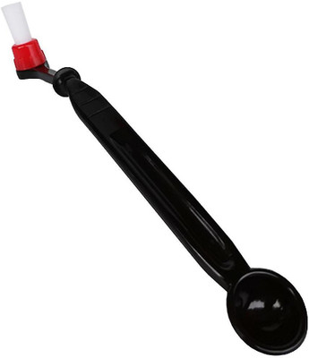 THE BEAN CO Coffee Machine Cleaning Brush | Long Handle Elbow Head Tool Coffee Maker(Black)