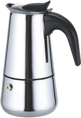 AASHONEE Moka Jug 6 Cup 6 Cups Coffee Maker(Silver)