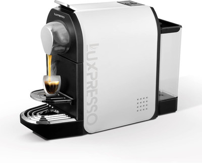Amigo LUXPRESSOM5EspressoMachine 10 Cups Coffee Maker(White)