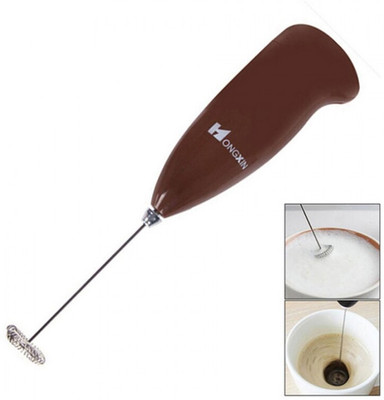 Rihan Enterprise Electric Milk Frother with Stand Handheld Coffe Beater Foam Maker Personal Coffee Maker(Multicolor)