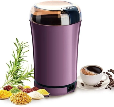 jmd store Electric Coffee Beans Grinder 4 Cups Coffee Maker(Purple)